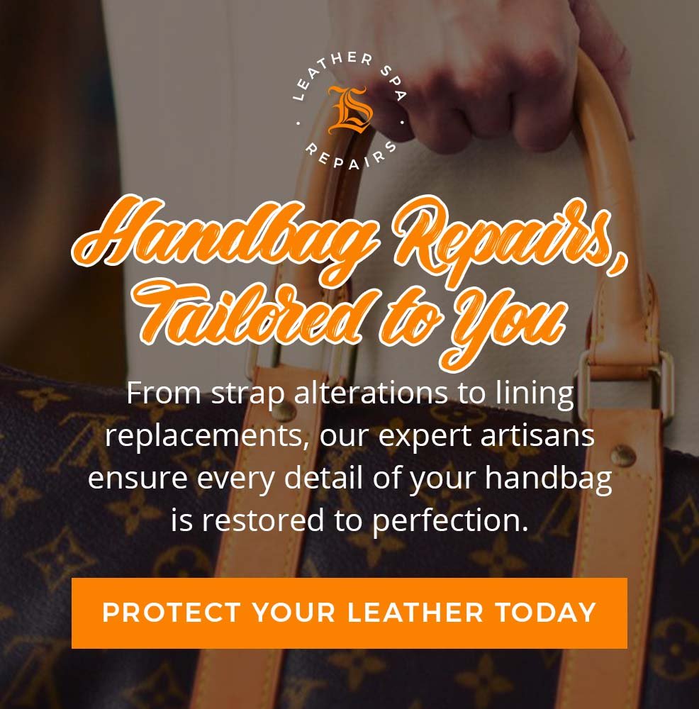 Handbag repairs, tailored to you. From strap alterations to lining replacements, our expert artisans ensure every detail of your handbad is restored to perfection.