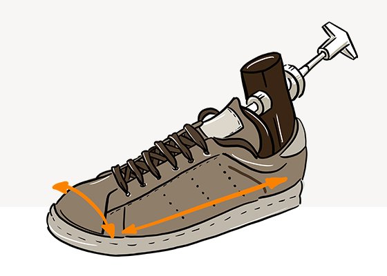 Sneaker Stretching
