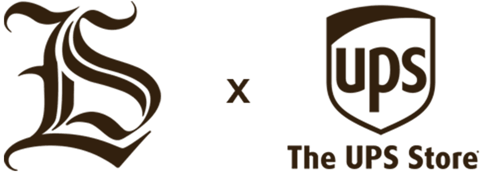 Leather Spa and UPS logo