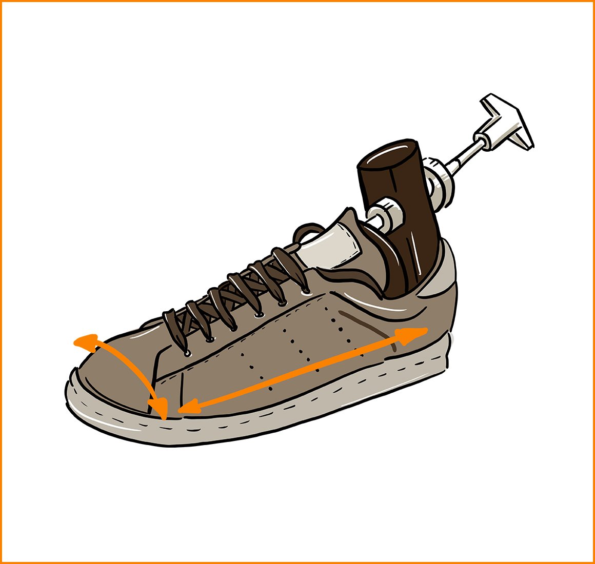 Sneaker Stretching