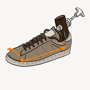 Sneaker Stretching