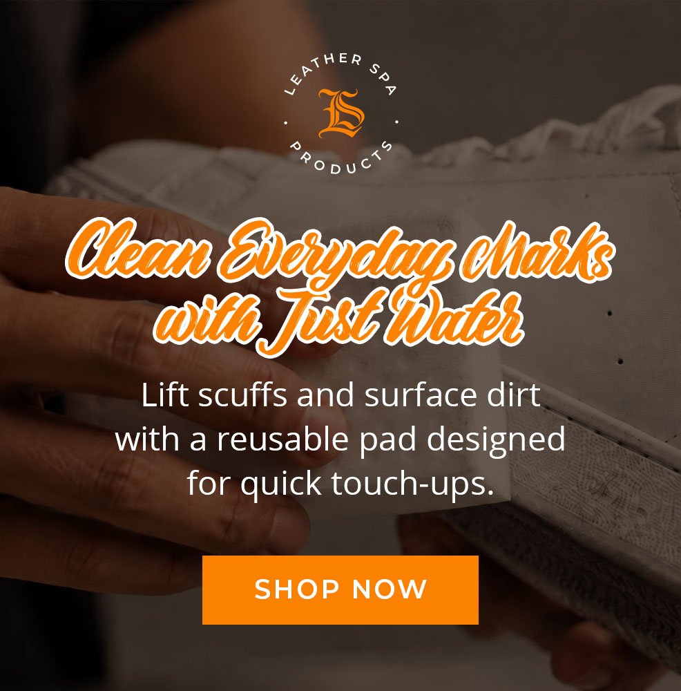 Clean everyday marks with just water. Lift scuffs and surface dirt with a resusable pad designed for quick touch-ups.